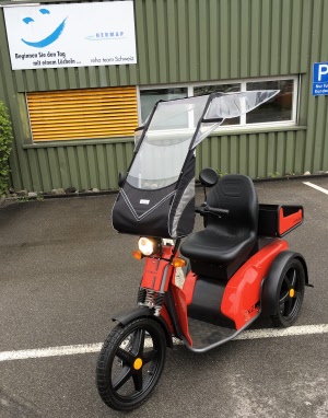 Regendach Modell Kyburz ohne Montage